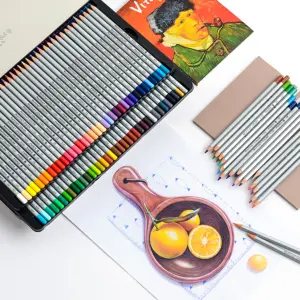 Marco Renoir 72/100 Colors Fine Sketch Pencils Professional Oily