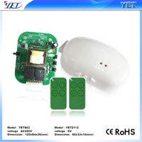 Clé télécommande universelle pour porte de garage, clonage de télécommande, 433mhz/315mhz