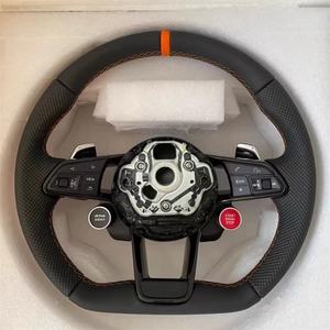 Volante de Fibra de Carbono Personalizado para Audi R8 A5 RS Q5 TT R8 A4 Q6 B8 B9 <span class=keywords><strong>S4</strong></span> RS6 A6 C7 A4L A5L Q7, Accesorios para Automóviles - Product Image 5