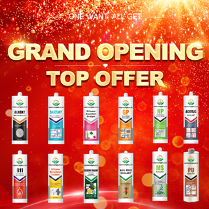 Miễn phí tùy chỉnh acetic nhà máy bán hàng trực tiếp giá rẻ Giá bán buôn trống Silicone sealant sản xuất 200L thùng để làm đầy - Product Image 5