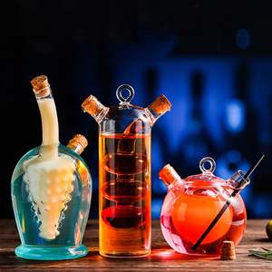 แก้วค็อกเทลทรง<span class=keywords><strong>เป็ด</strong></span><span class=keywords><strong>แมน</strong></span><span class=keywords><strong>ดา</strong></span><span class=keywords><strong>ริน</strong></span>แบบสองชั้น แก้วใสสำหรับงานปาร์ตี้ บาร์ กาแฟ ไวน์ และเครื่องดื่ม - Product Image 5