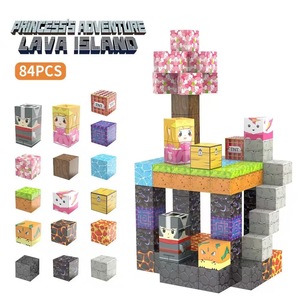 Set di Blocchi Magnetici Multi Spec <span class=keywords><strong>My</strong></span> World, 100 Pezzi in ABS Ecologico, Giocattoli Educativi Fai-da-Te, Tema Edifici Moderni per Ragazzi - Product Image 1