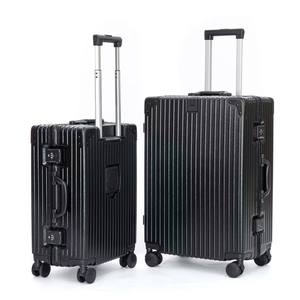 Verrouiller les bagages de voyage Valise <span class=keywords><strong>PC</strong></span> moderne avec cadre en aluminium Valise à roulettes légères - Product Image 4