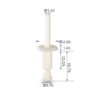 Rivets en plastique, rivets aveugles, clips et attaches automobiles, clips en plastique pour voitures, clips de carrosserie automobile, fabrication EA - Product Image 6