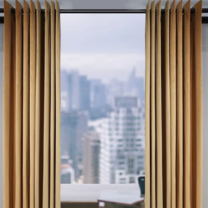 <span class=keywords><strong>2025</strong></span> thiết kế mới Chất lượng cao Pinch Pleated Vàng readymade rèm cửa cho phòng khách - Product Image 3