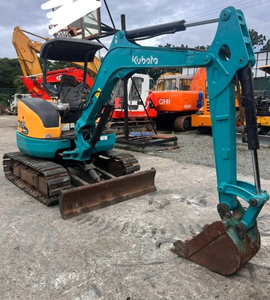 Miniexcavadora Kubota U30 Original Fabricada en Japón, 3 Toneladas, Hidráulica, con Motor, Caja de Cambios, Bomba PLC, Rodamientos y Martillo Rompedor - Product Image 3