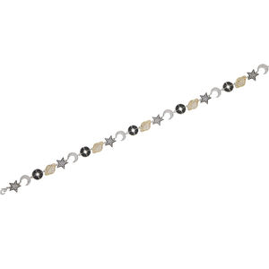 Stella della <span class=keywords><strong>luna</strong></span> collana di fascino dichiarazione gioielli di lusso nero bianco cz vari di fascini di alta qualità dei monili delle donne - Product Image 6