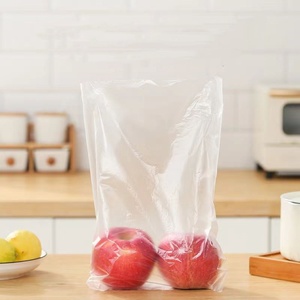 Sacs plats en PE transparents personnalisés avec logo, pour le stockage alimentaire, thermoscellables, en rouleau, pour fruits, pain, produits d'épicerie, imprimés en héliogravure, pour supermarchés - Product Image 4