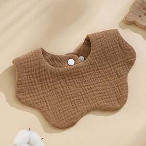 Unisex White <b>Baby</b> Bibs Plain Dyed Eco Friendly <b>Baby</b> Bibs Personalized Custom Monogrammed Text Cotton Ready to Ship 100% Cotton - Product Image 4