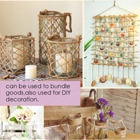 Ficelle de décoration Foska de haute qualité, 50 m, corde en jute