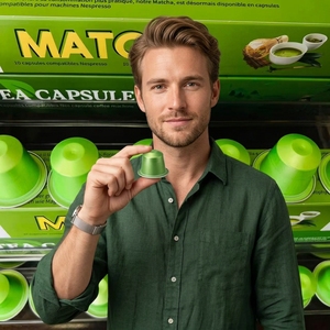 Matcha Coffee Capsules Bulk for EU Market Ceremonial Grade Green <strong>Tea</strong> Pods Compatible Coffee Machine <strong>UK</strong> Germany France Wholesale - Product Image 5