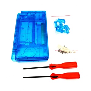 Coque complète transparente bleue de remplacement pour console NDSL - Product Image 5