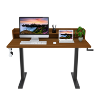 D-1SR2 Meilleure vente : Piétement de bureau électrique réglable pour position assise-debout, avec système de levage à 2 niveaux et hauteur réglable