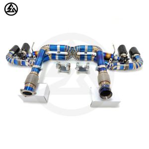 Knalpot Catback Titanium Chevrolet C8 Corvette 6.2L Valvetronic, Sangat Direkomendasikan, Pipa Knalpot Peredam Suara Berkatup dengan Kontrol Jarak Jauh - Product Image 4