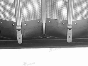 Porte moustiquaire pliante en acier inoxydable-Antirouille, avec fil haute résistance, un gardien éternel anti-moustiques - Product Image 2