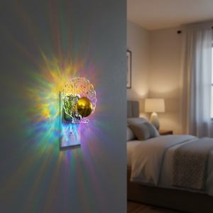 <span class=keywords><strong>Luz</strong></span> Nocturna LOHAS Acrílica Dinámica RGB con Sensor de Amanecer y Atardecer, Luces Nocturnas LED RGBW para Dormitorio - Product Image 1