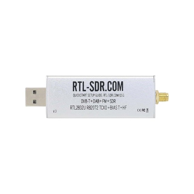 RTL-SDR Blog V3 R820T2 RTL2832U 1PPM TCXO SMA RTL SDR Radio Software Only without Accessories