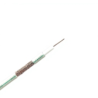 Cable Coaxial RG6 59 Tipo F para CATV, Conector F de Compresión Inteligente a Prueba de Agua para TV