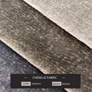 Nhà dệt Chenille sofa vải cho đồ nội thất ghế đệm Polyester bọc sofa vải Trung Quốc nhà sản xuất - Product Image 2