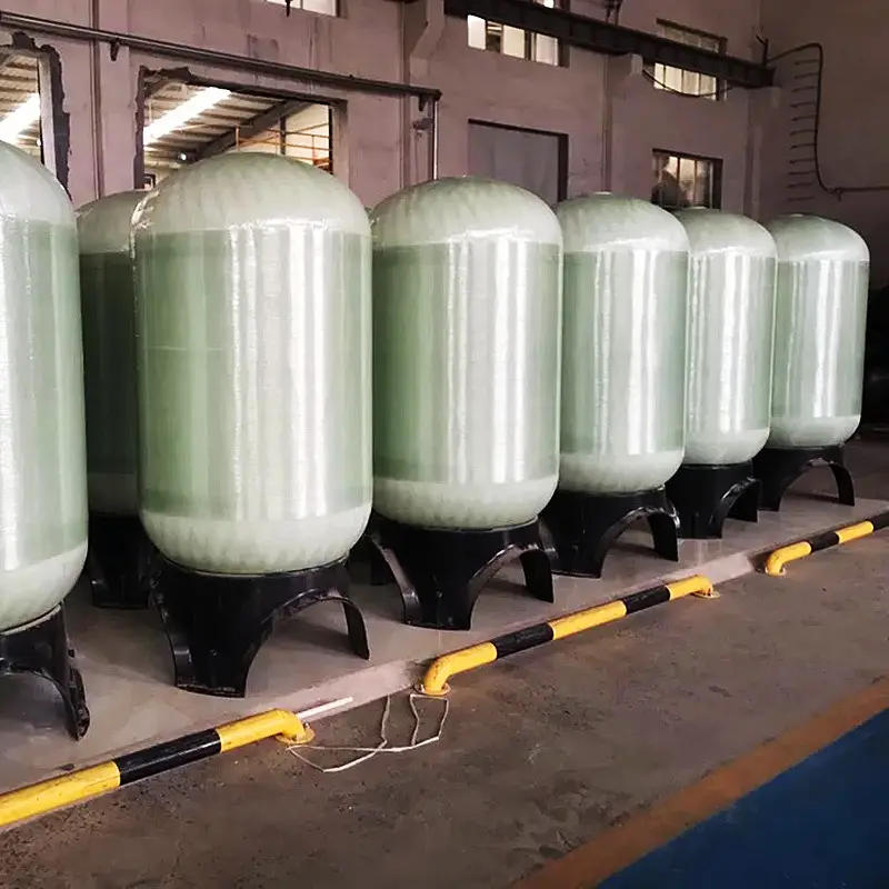 Китайский завод поставляет 3 в 1 frp смягчитель воды бак смягчитель воды сосуды frp фильтр бак