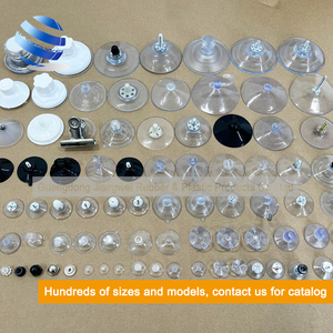 Các Loại Khác Nhau Kích Thước Rõ Ràng Trong Suốt Móc Hút Cups Với Lỗ Vít Nấm Đầu PVC Nhựa Chủ Đề Sucker Cốc Hút - Product Image 2