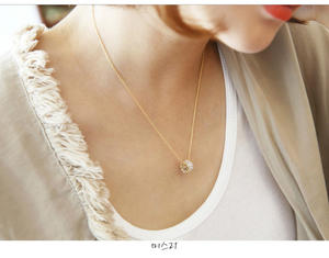 New 925 <b>Sterling</b> <b>Silver</b> Zircon Crown <b>Necklaces</b> Pendant Fashion <b>Sterling</b> <b>Silver</b> Jewelry Statement for <b>Women</b> Bijoux - Product Image 3