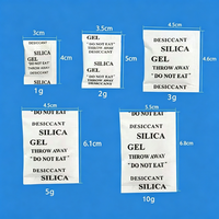 Gel de silice déshydratant, déshydratant sans DMF, sachet déshydratant de 1 à 5 g, absorbeur d'humidité industriel, déshydratant en petit paquet en stock