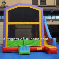 Château gonflable de 5 m de long avec une qualité supérieure, toboggan gonflable commercial