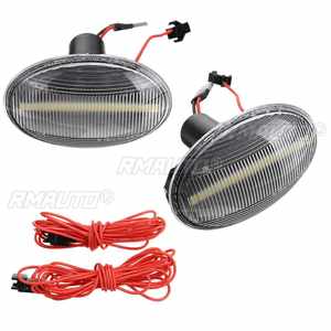 2 clignotants LED dynamiques séquentiels pour Mini Cooper R60 R55 R56 06-14 R57 R58 R5, feux de position latéraux clignotants - Product Image 4
