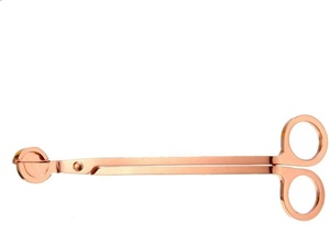 Tondeuse à mèche électrique, <span class=keywords><strong>ciseaux</strong></span> coupe-bougies en <span class=keywords><strong>or</strong></span> Rose - Product Image 3