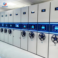 Estanterías Compactadoras RFID de Bajo Consumo con Modo de Reposo y Sensores para Almacenamiento Sostenible en Almacenes Ecológicos