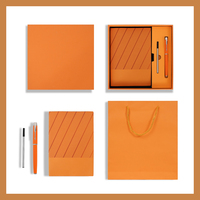 Cuadernos de Regalo A5 en Oferta, Cuadernos de Cuero PU para Reuniones, Personalizados al por Mayor, con Bolígrafo, Cuadernos de Oficina, Negocios
