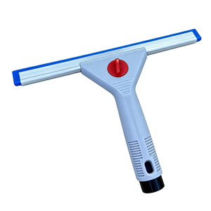 Juego de Herramientas de Limpieza de Vidrios Waytex con Mango Largo de <span class=keywords><strong>Aluminio</strong></span> Blanco y Limpiador Ecológico de 25 cm para Ventanas en Altura - Product Image 3