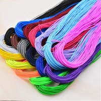 Corde en caoutchouc personnalisée extensible incassable 3mm 6mm 10mm Corde élastique ronde solide vente directe cordons à revêtement flexible