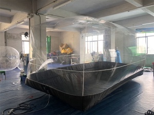 Kích Thước Tùy Chỉnh <span class=keywords><strong>Inflatable</strong></span> Car Garage Bán Buôn Có Thể Gập Lại Xe Bìa Bãi Đậu Xe Bong Bóng Lều - Product Image 3