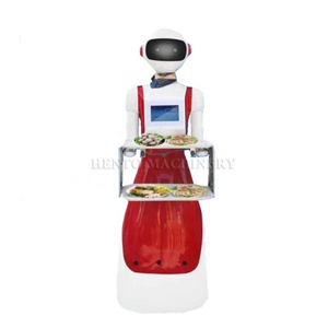 Robot Mesero para Restaurante a Precio de Fábrica / Robot para Entrega de Comida con y sin Rieles en Venta - Product Image 5