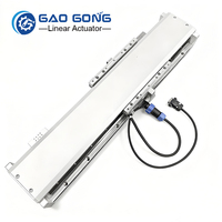 Gao Gong GG09 Motor Lineal de Alta Velocidad 4m/s, Precisión de 0.001mm, Accionamiento Directo, Actuador Lineal de Largo Recorrido, Módulo de Aluminio