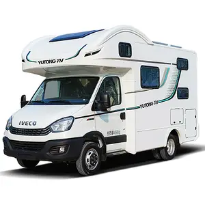الفاخرة RV Camperمتنقلة المنزل المساحة الكبيرة متعددة الوظائف RVs عربات التخييم السفر مقطورة مع قوي Rv بطارية للبيع
