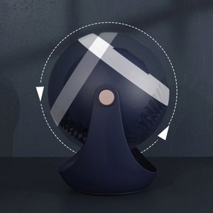 Wall Mounted Desktop Fan <b>Light</b>, <b>Mini</b> Portable <b>LED</b> Fan, Camping Turbine Fan, USB Charging, Multifunctional Creative Wall <b>Light</b> - Product Image 6