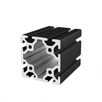 Profilé d'extrusion en alliage d'aluminium LUXIANG 40x80 V-Slot 4080 C-Beam Rail Linéaire Série 6000 Soudage Carré T3-T8 Temperé