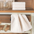 Bán Buôn Thêm Lớn Sang Trọng Màu Trắng 5 Sao 100% Chất Liệu Cotton Và Hình Vuông Mềm Cotton Jacquard Khách Sạn Khăn Tắm - Product Image 5