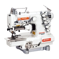 Machine à coudre industrielle à point interlock Siruba C007K avec bras cylindrique