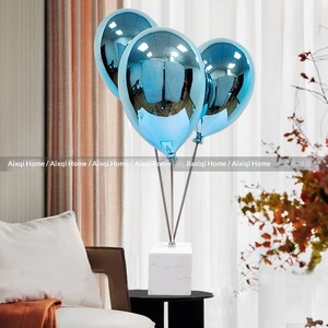 Ornamento Moderno Minimalista Creativo a Forma di Palloncino con Tecnica di Elettroplaccatura per Case Modello, Uffici Vendite, Sale, Soggiorni e TV - Product Image 2