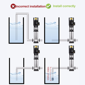 ปั๊มน้ำสแตนเลสแนวตั้ง 3KW 4HP CNP ปั๊มสแตนเลสแนวตั้ง ปั๊มแบบแรงเหวี่ยง - Product Image 5