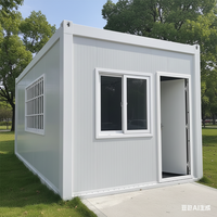 Maison conteneur moderne à assemblage rapide, pour boutique, bureau, hôtel, avec certification CE UKCA, isolation structurelle et ignifuge