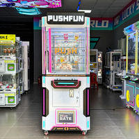 Machine d'arcade commerciale Push Fun Prize avec lecteur de cartes, jeu intelligent à poussoir pour centres commerciaux et centres de divertissement