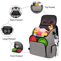 Sac à dos d'extérieur de luxe pour animaux de compagnie Bagages Tapis de voyage portable avec sac de transport Tapis de sol confortable pour animaux de compagnie