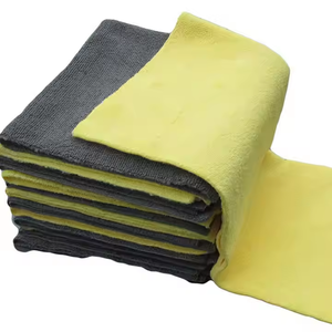 Asciugamano per pulizia auto <span class=keywords><strong>in</strong></span> microfibra che lucida un panno per ceretta <span class=keywords><strong>in</strong></span> cristallo ispessito assorbente per lavaggio auto straccio per la pulizia di bellezza - Product Image 1
