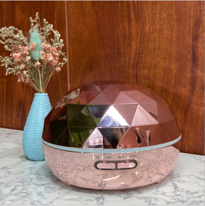 La venta 500ml en forma de diamante de Aroma de <span class=keywords><strong>aromaterapia</strong></span> difusor de aire humidificador Aroma difusores venta al por mayor - Product Image 2