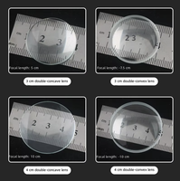 Optical Glass Lenses Convex Concave Double Convex Concave Flat Convex Homemade Telescope Xq00020 Multi-Diameter